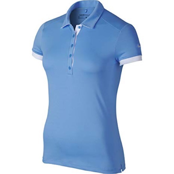 nike dry victory colourblock golf polo shirt